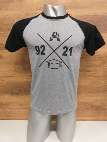 Raglan Personalizada Algodão Estampa 1 cor Serigrafia