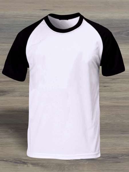 Camisa Raglan Personalizada Estampa 1 cor Serigrafia